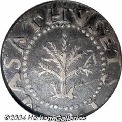 1652[SHILNG] Oak Tree Shilling VF35 NGC.