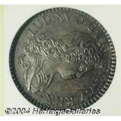 1720-A[MS] Livre d'argent (20 sols) MS62 NGC.