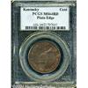 Image 3 : (1792-94)[TOKEN] Kentucky Token, Plain Edge MS64 Red PCGS.