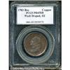 Image 1 : 1783[1C] Washington & Independence Cent, Draped Bust, Copper Restrike, Engrailed Edge PR65 Red and B
