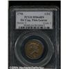 Image 3 : 1793[1/2 C] Straight Cap, Thin Leaves MS64 Brown PCGS.