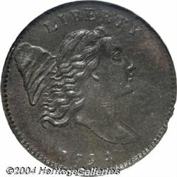 1794[1/2 C] MS63 Brown NGC.