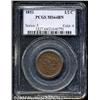 Image 1 : 1853[1/2 C] MS64 Brown PCGS.