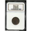 Image 1 : 1853[1/2 C] MS64 Red and Brown NGC.
