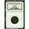 Image 3 : 1849[1/2 C] Restrike, Small Date PR65 Brown NGC.