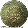 Image 2 : 1793[1C] Wreath Cent--Vine and Bars--Corroded--ANACS. Fine Details, Net VG8.
