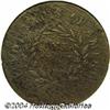 Image 2 : 1793[1C] Wreath Cent--Lettered Edge--Corroded--ANACS. VF Details, Net Fine 12.