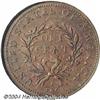 Image 2 : 1793[1C] Wreath Cent--Vine and Bars--MS62 Brown NGC.