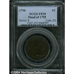 1794[1C] Head of 1795 VF35 PCGS.