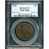 Image 1 : 1795[1C] Plain Edge Fine 12 PCGS.
