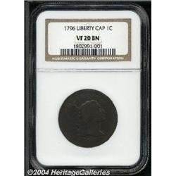 1796[1C] Liberty Cap VF20 NGC.