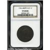 Image 1 : 1796[1C] Liberty Cap VF20 NGC.