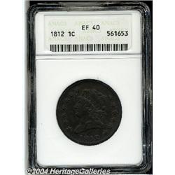 1812[1C] Large Date XF40 ANACS.