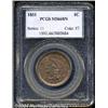 Image 1 : 1851[1C] MS66 Brown PCGS.