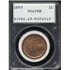 Image 1 : 1853[1C] MS63 Red and Brown PCGS.