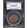Image 1 : 1855[1C] Upright 5s MS65 Brown PCGS.