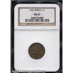 1857[1C] MS61 NGC.