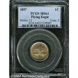 1857[1C] MS64 PCGS.