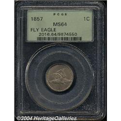1857[1C] MS64 PCGS.