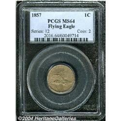 1857[1C] MS64 PCGS.