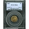 Image 1 : 1862[1C] MS64 PCGS.