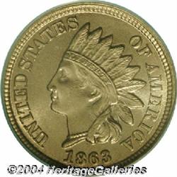 1863[1C] MS66 PCGS.