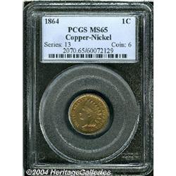 1864[1C] Copper-Nickel MS65 PCGS.