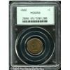 Image 1 : 1866[1C] MS65 Red and Brown PCGS.