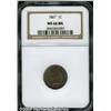 Image 1 : 1867[1C] MS66 Brown NGC.