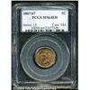 Image 3 : 1867/67[1C] MS64 Red PCGS.