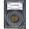 Image 1 : 1868[1C] MS64 Red PCGS.