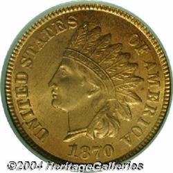 1870[1C] MS65 Red PCGS.