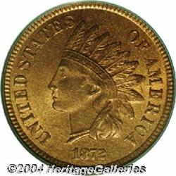 1872[1C] MS65 Red and Brown PCGS.