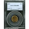 Image 1 : 1874[1C] MS64 Red PCGS.