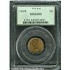 Image 1 : 1875[1C] MS64 Red PCGS.