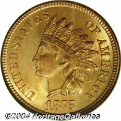 1875[1C] MS65 Red NGC.