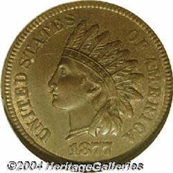 1877[1C] MS64 Brown NGC.