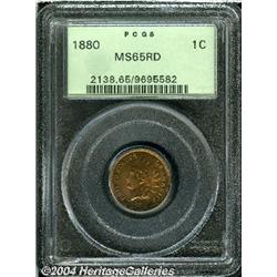 1880[1C] MS65 Red PCGS.