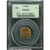 Image 1 : 1881[1C] MS65 Red PCGS.