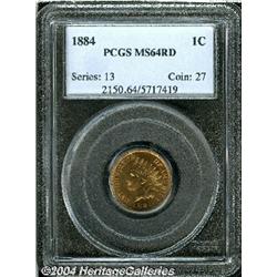 1884[1C] MS64 Red PCGS.