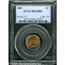 1885[1C] MS65 Red PCGS.