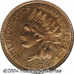 1886[1C] Type Two MS64 Red PCGS.