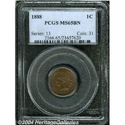 1888[1C] MS65 Brown PCGS.