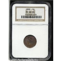 1899[1C] MS66 Brown NGC.