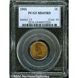 1901[1C] MS65 Red PCGS.