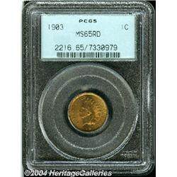 1903[1C] MS65 Red PCGS.