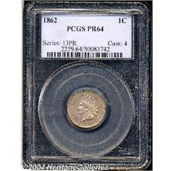 1862[1C] PR64 PCGS.