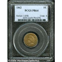 1862[1C] PR64 PCGS.