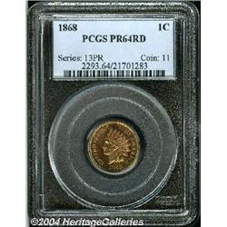 1868[1C] PR64 Red PCGS.
