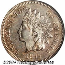 1877[1C] PR63 Red and Brown ANACS.